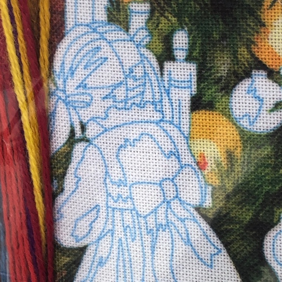 SUNSET Stitchery Kit THE WONDERMENT OF SANTA Vtg Christmas #2086 Cross-Stitch - Picture 13 of 14